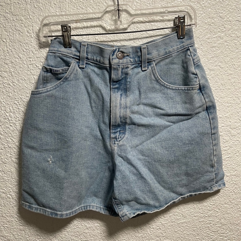 Vintage Lee Light Blue Jean Shorts